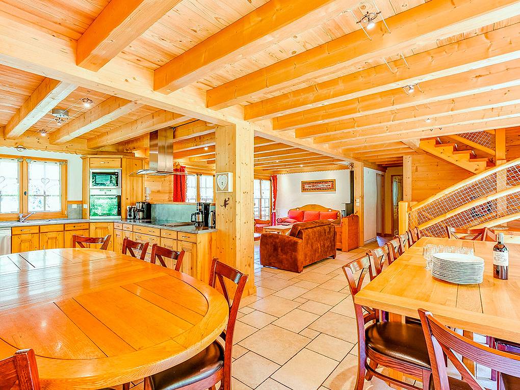 Maison de vacances pour 15 personnes avec terrasse in Chatel, Les Portes du Soleil