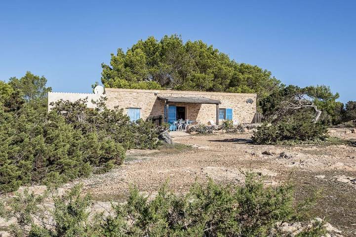 Gîte pour 2 personnes, avec jardin dans Formentera