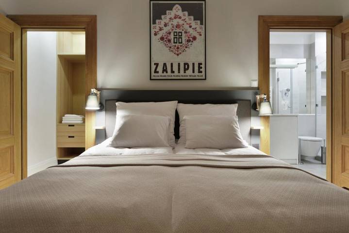 Apartahotel para 6 personas, con balcón en Cracovia