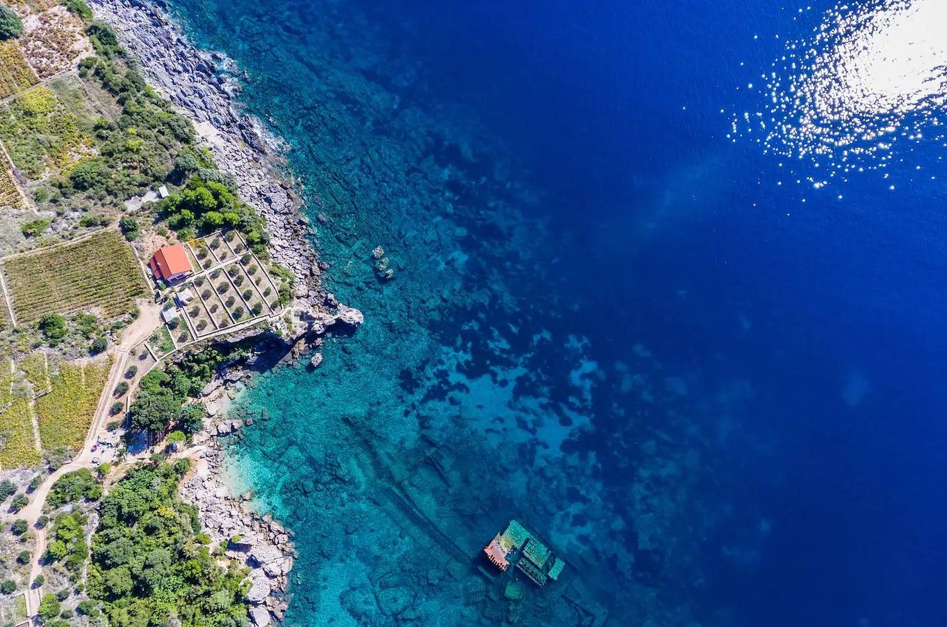 3-Zimmer-Haus am Strand Postup, Peljesac K-20849 in Orebic, Dubrovnik-Neretva