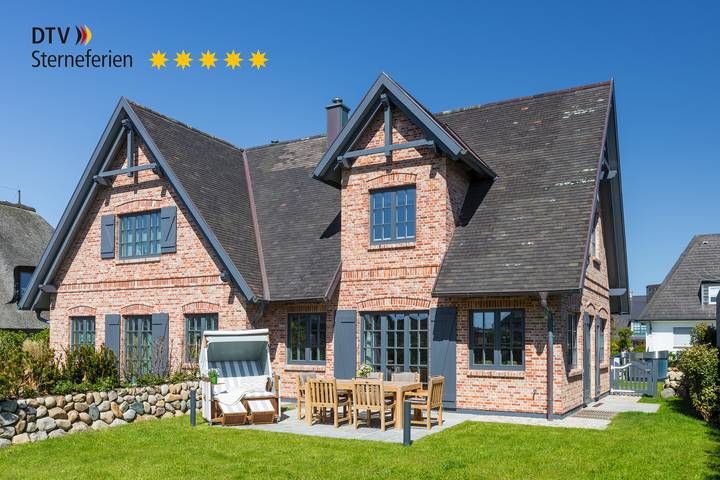 Ferienhaus mit Meerblick für 6 Personen, mit Garten und Terrasse