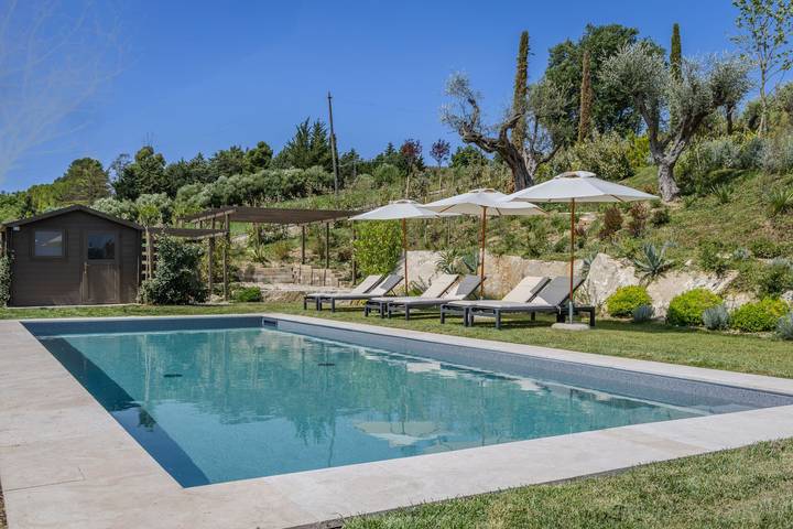Ferienhaus für 10 Personen, mit Terrasse und Garten sowie Pool, mit Haustier in Fermo - 4