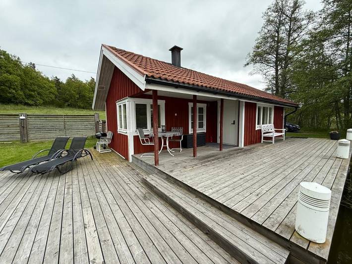 Lodge für 4 Personen, mit Ausblick und Sauna sowie Seeblick und Garten, mit Haustier in Schweden - 3