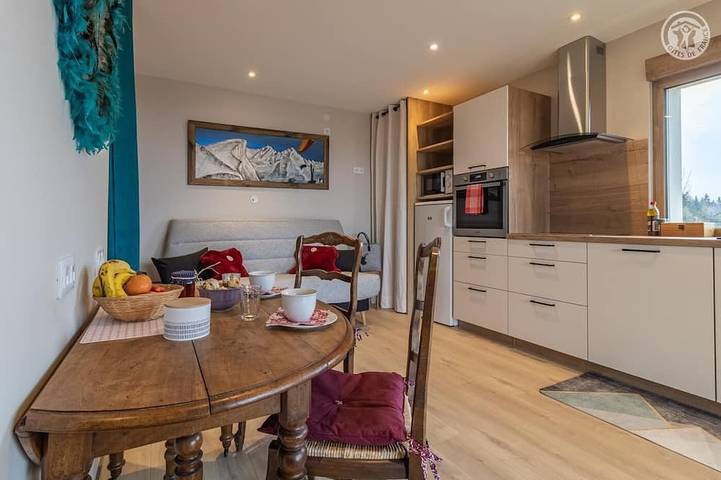 Location de vacances pour 4 personnes, avec Terrasse dans La Féclaz