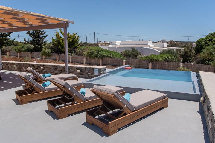 Villa pour 4 personnes, avec Balcon et Jardin