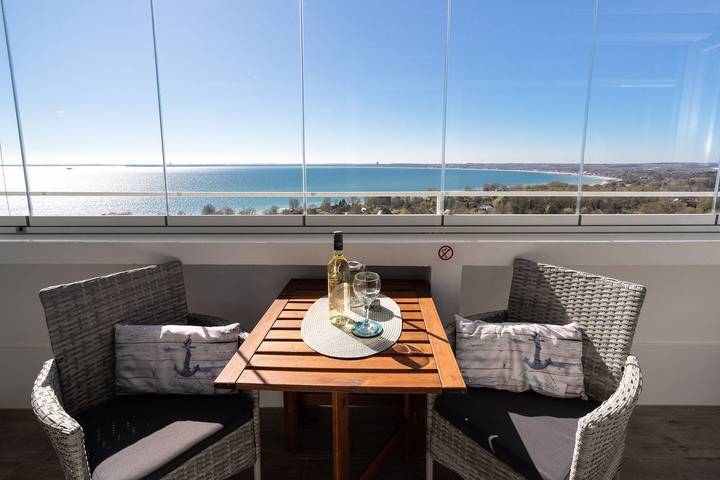 Ferienwohnung für 4 Personen, mit Balkon und Balkon/Terrasse, mit Haustier in Hansa-Park