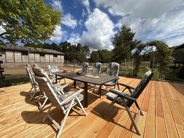 Ferienhaus für 2 Personen, mit Terrasse und Garten in Bützow-Land