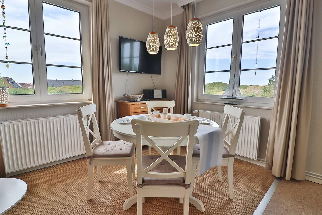 Appartement entier, Appartement confortable avec balcon et Internet près du restaurant Anno 1828 in Langeoog