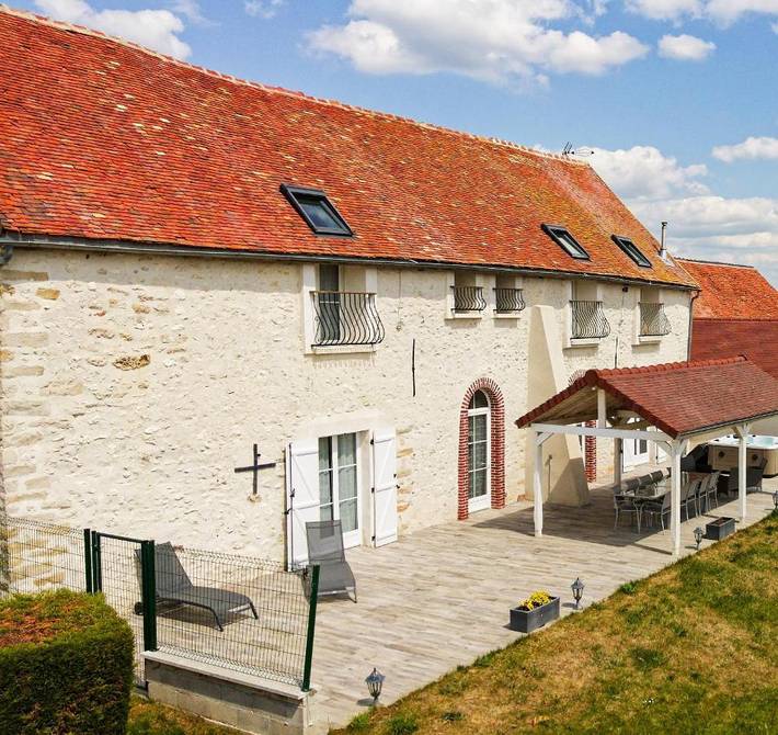 Chambre d’hôte pour 3 personnes, avec jardin et jacuzzi