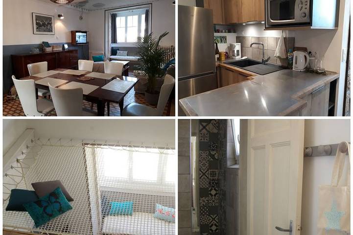 Maison de vacances pour 8 personnes, avec jardin à Jullouville