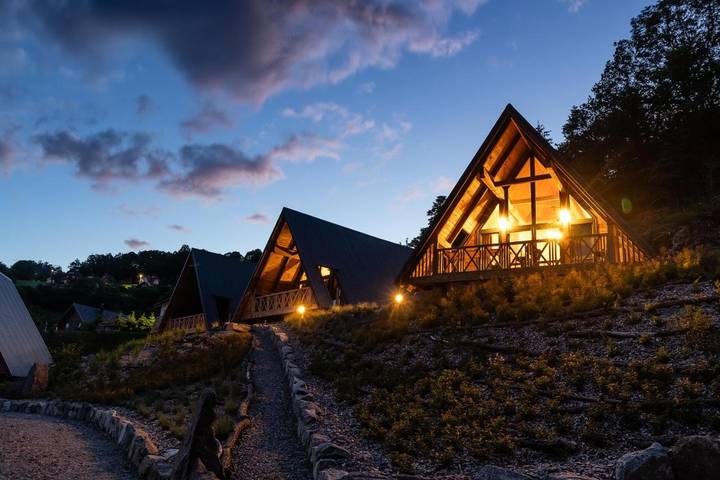 Chalet pour 4 personnes, avec vue et balcon dans le Haut-Rhin - 2