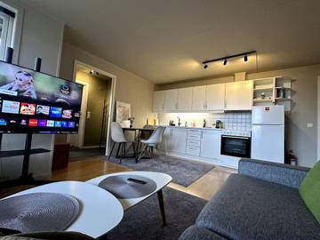 Gîte pour 3 personnes, avec vue sur l’océan dans Tromsø