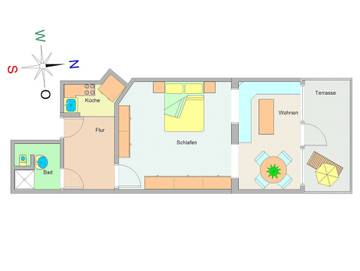 Ferienwohnung für 2 Personen in Ostseebad Kühlungsborn, Kühlungsborn, Bild 2