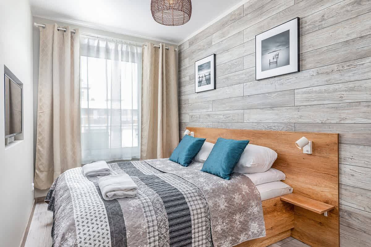 Geheel appartement, Spacious Apartment | Balcony and Private Parking in Kołobrzeg, Baltic Sea Pomerania