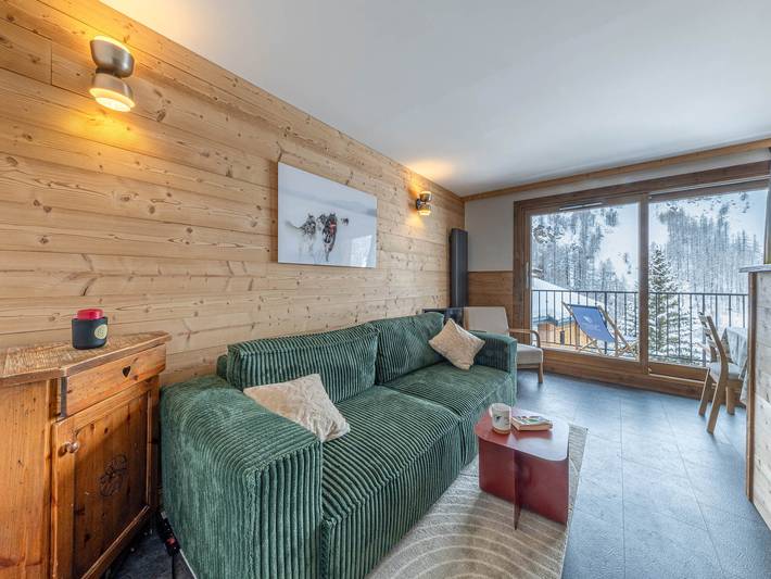 Chalet pour 4 personnes, avec balcon à Val-d'Isère - 2