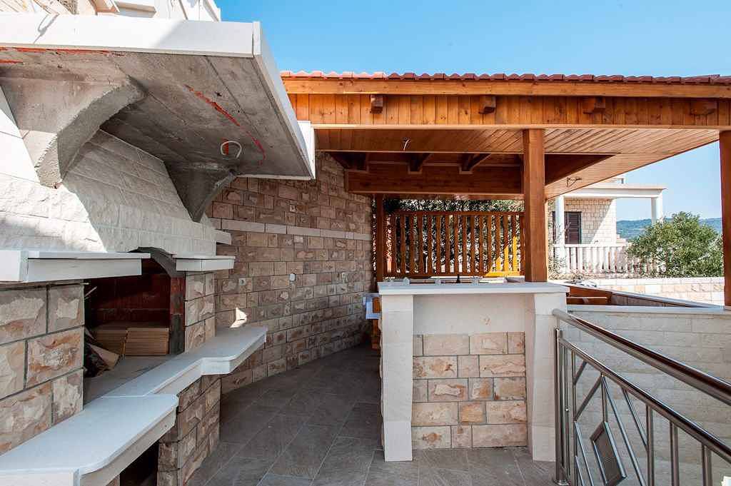Villa with pool and sea view  in Sevid, Split-Dalmatia