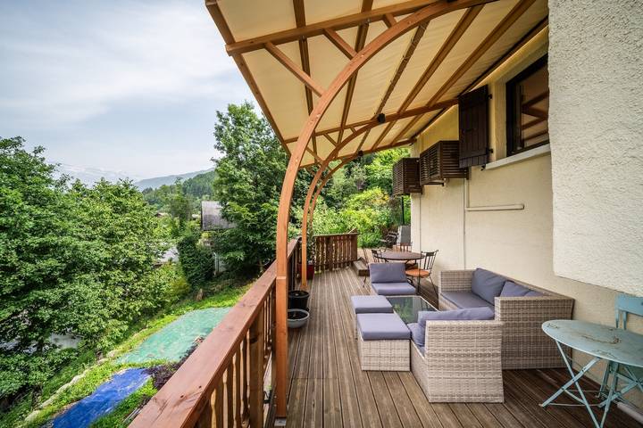 Chalet pour 7 personnes, avec Jardin