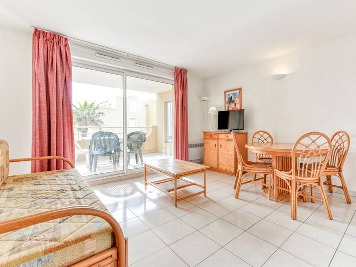 Ferienwohnung für 4 Personen, mit Terrasse, mit Haustier in Valras-Plage