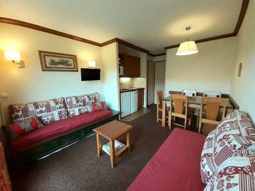 Appartement De Vacances pour 5 Personnes dans Plagne Soleil, Mâcot-la-Plagne, Photo 3