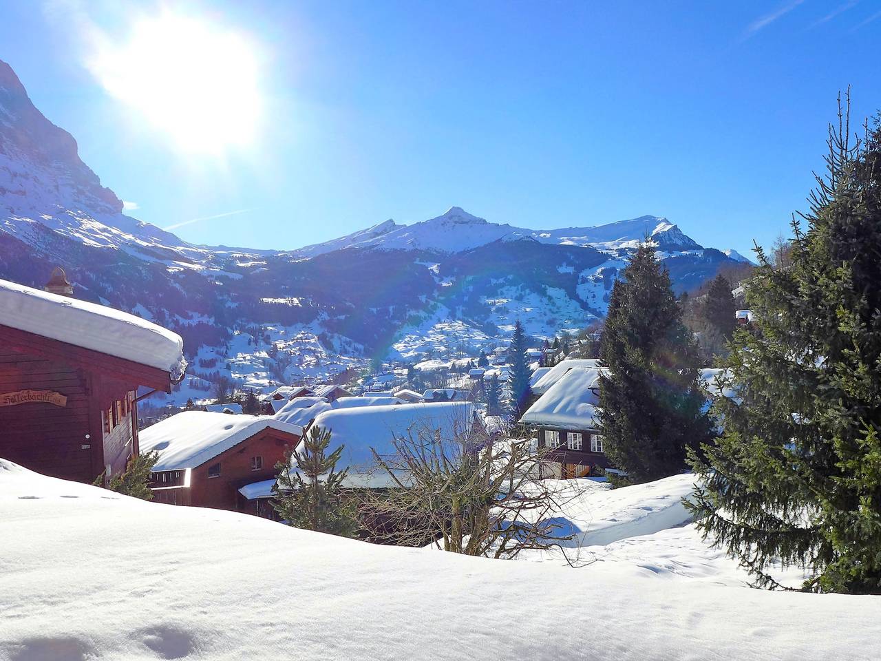 Ganze Wohnung, Chalet Sunneblick in Grindelwald, Grindelwald und Umgebung