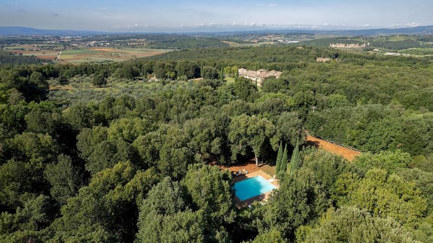 Location de vacances pour 32 personnes, avec jardin, animaux acceptés à Monteriggioni - 3