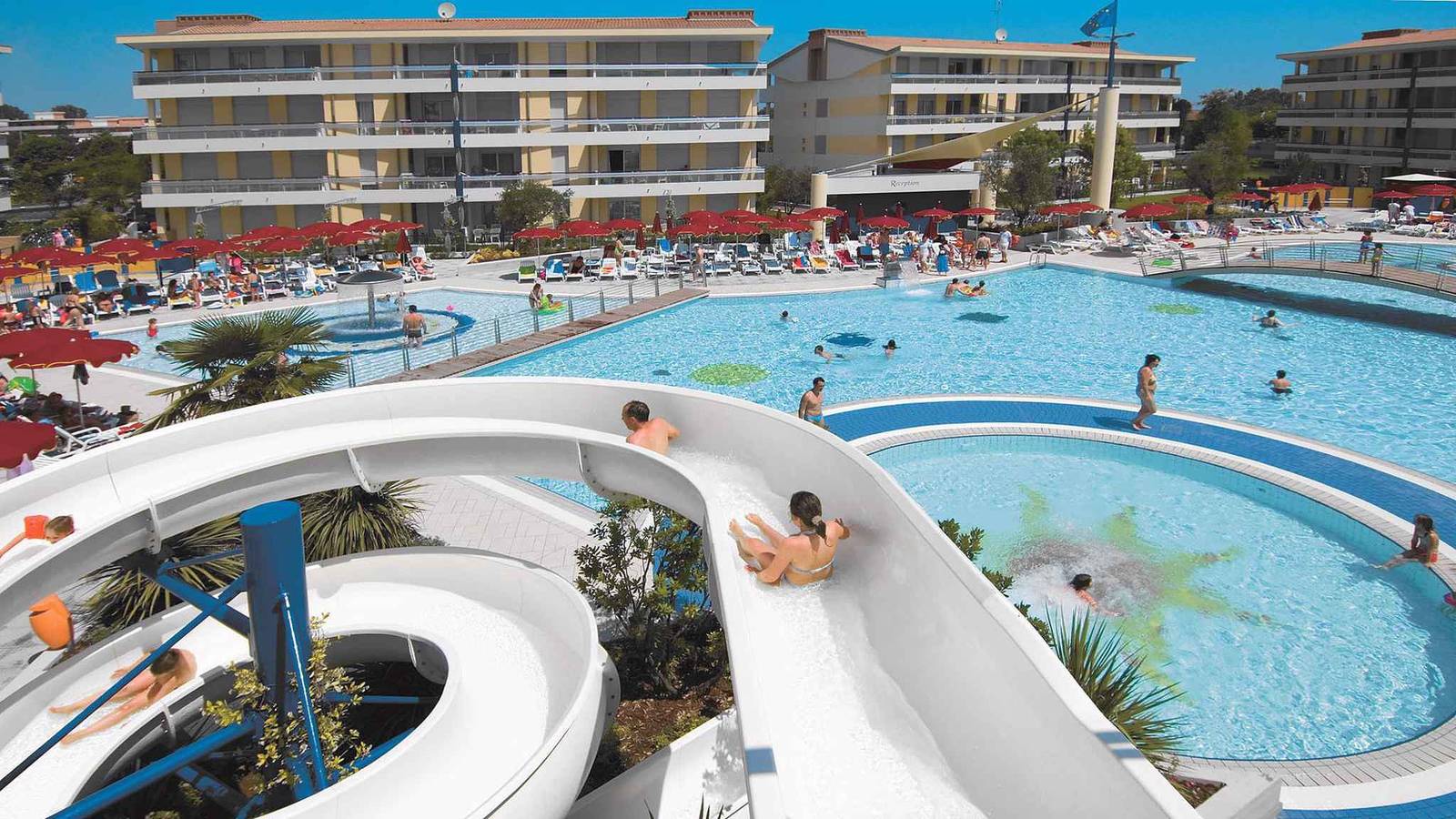 Apartamento de hotel con aire acondicionado y balcón  in Bibione, San Michele al Tagliamento