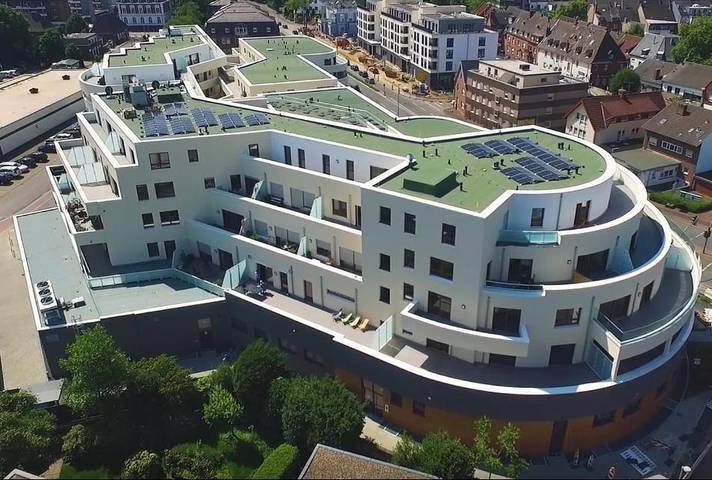 Vakantiewoning voor 3 personen, with Balkon and Terras as well as Uitzicht in Bocholt (Duitsland)