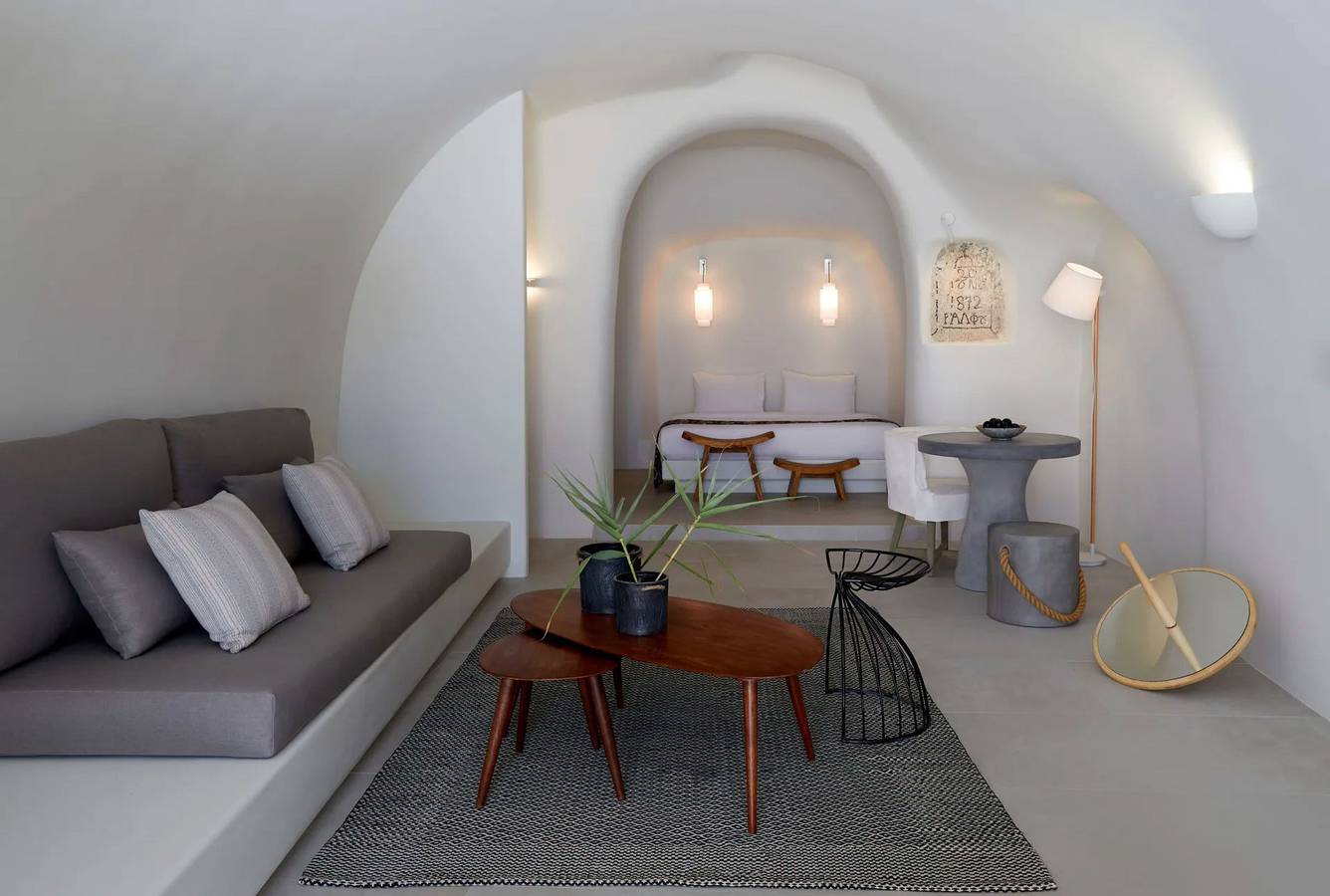 Luxury Santorini Villa | Villa Elysian Tria | Private Plunge Pool | Sea & Village View | 1 Bedroom | Oia in Finikia, Santorin