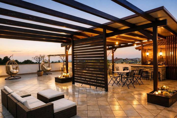 Casa de huéspuedes para 2 personas, con Balcón y Terraza además de Jardín y Vistas en San Marco