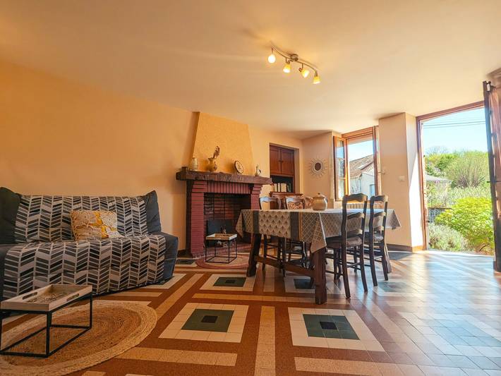 Gîte pour 6 personnes, avec jardin, animaux acceptés à Éguzon-Chantôme - 4