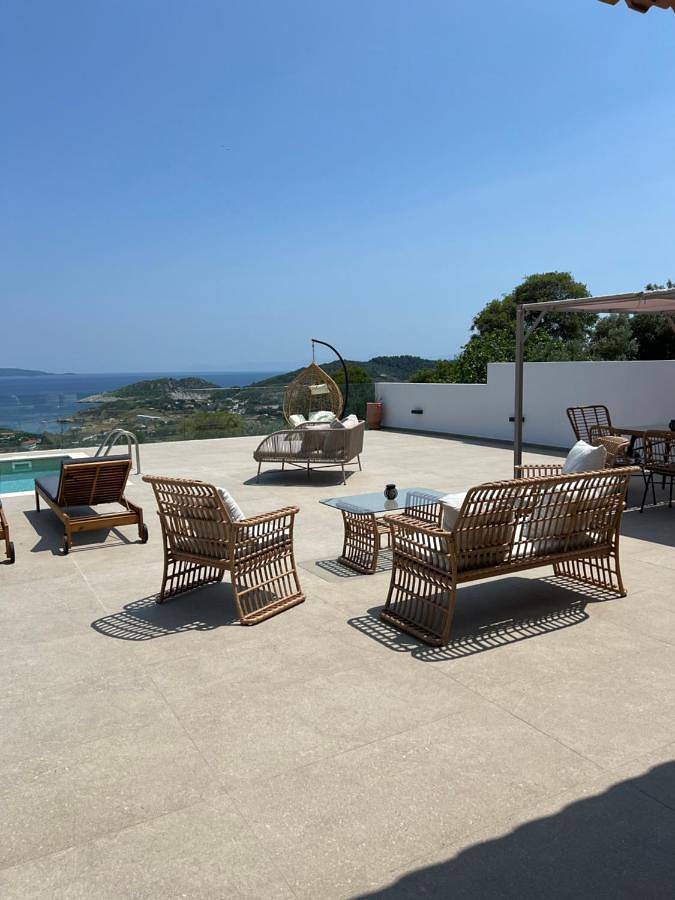 Villa mit pool für 6 Personen, mit Ausblick und Garten sowie Pool auf Skiathos - 3