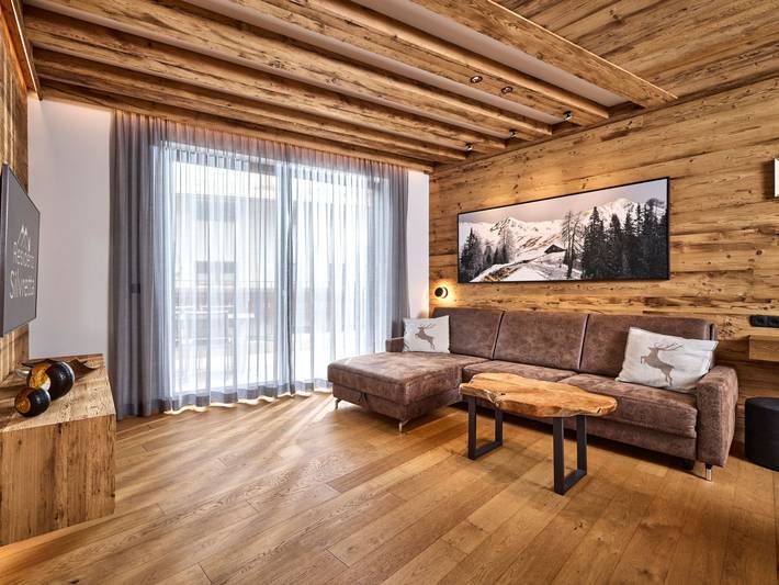 Hütte für 6 Personen, mit Balkon und Terrasse in See