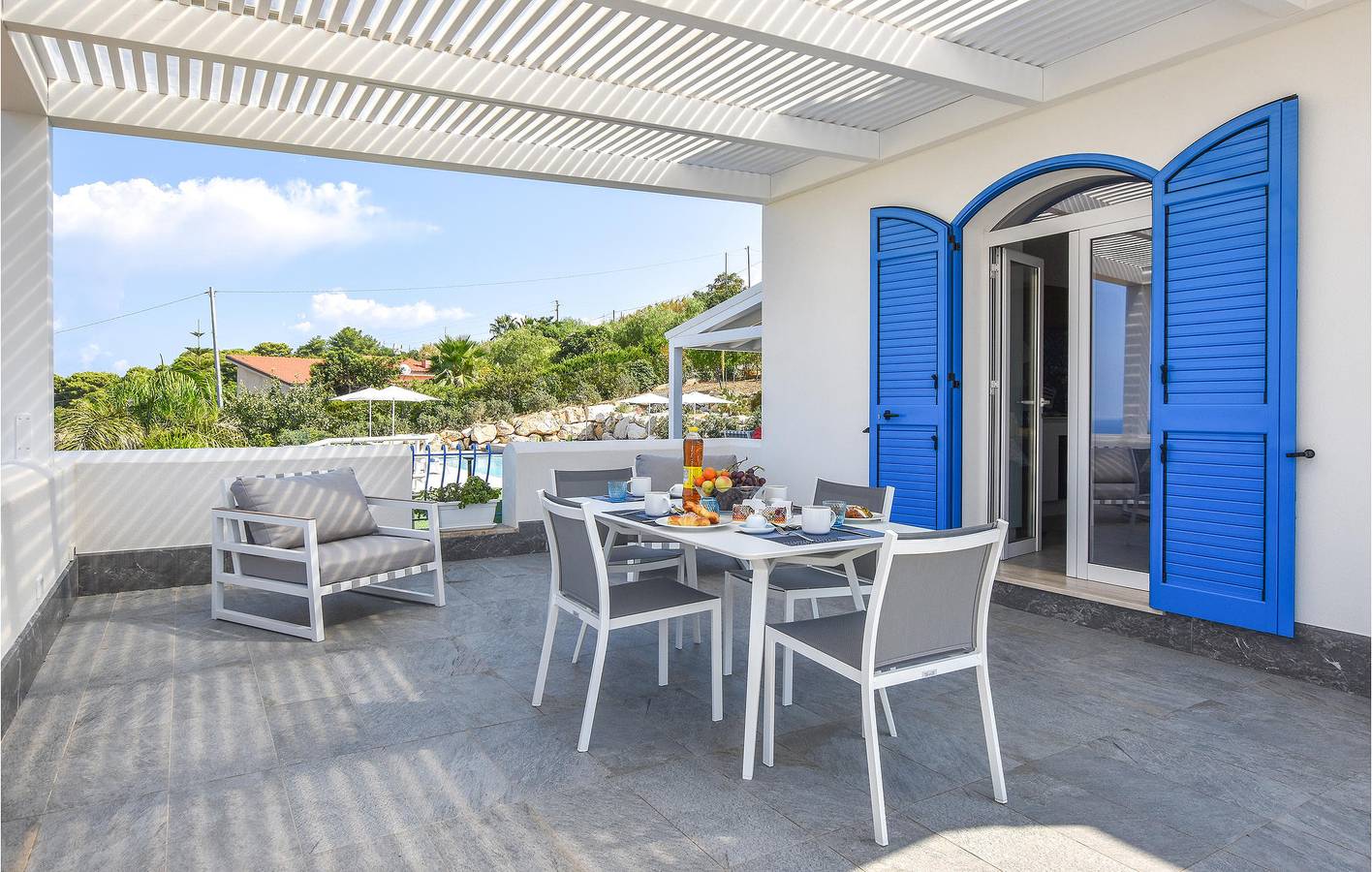 Appartement mit Pool in der Nähe des Balestrate Strandes in Partinico, Palermo Provinz