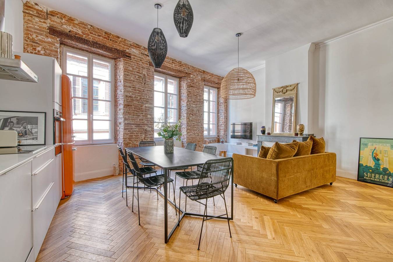 Geheel appartement, Chez Pauline & Simon - Appt climatisé in Capitole (Toulouse), Toulouse