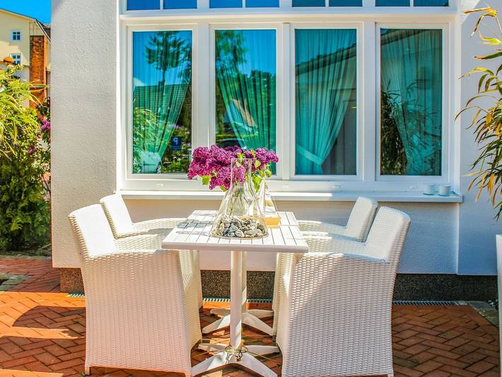 Ferienwohnung für 2 Personen, mit Terrasse und Garten in Binz - 4