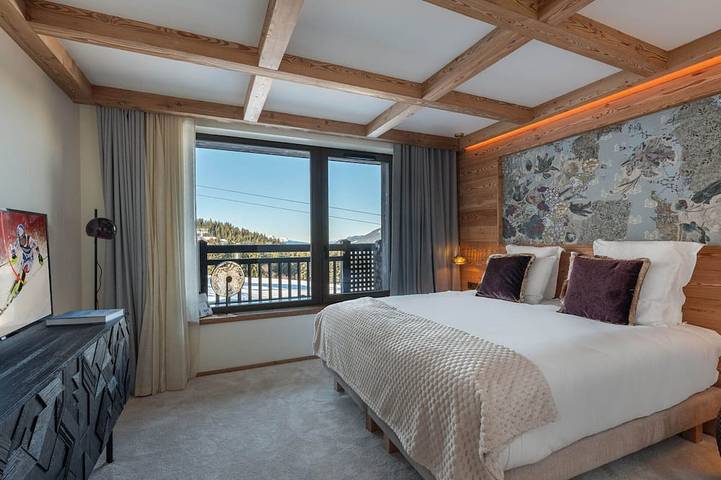 Entire apartment, New 86m² in Courchevel 1850 - Ski-in/Ski-out, for 4 adults and 2 kids in Courchevel 1850, Saint-Bon-Tarentaise
