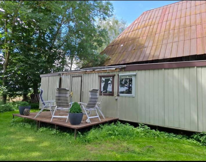 Ferienhaus für 4 Personen, mit Terrasse und Garten sowie Ausblick