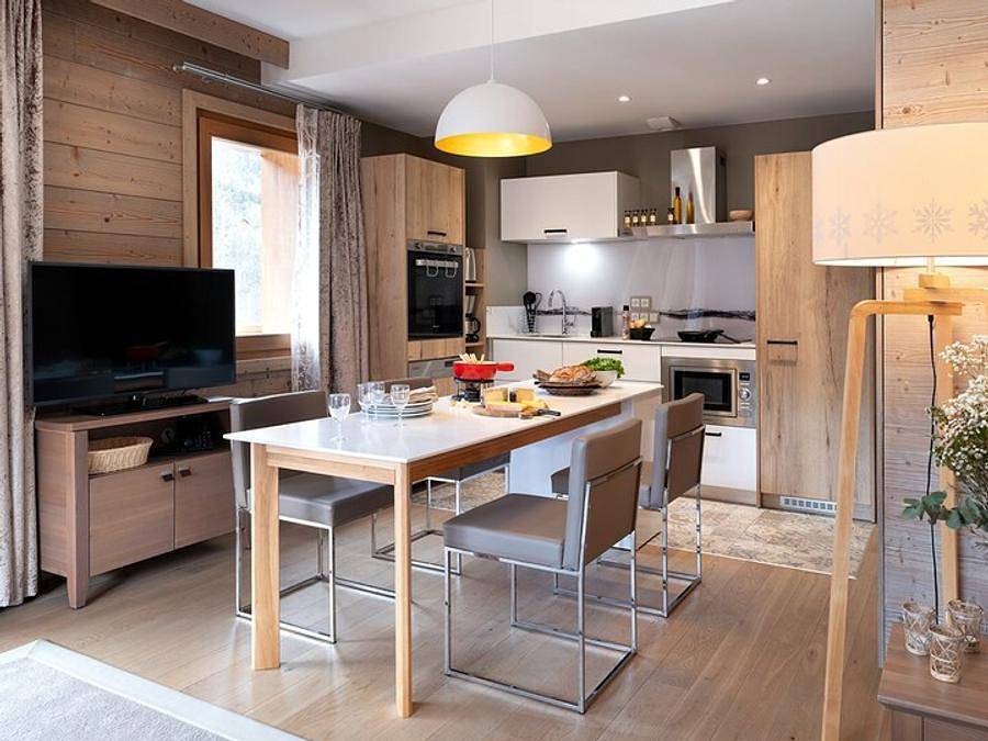Pierre & Vacances Premium Résidence L'Hévana - Apartment 6 persons - 2 bedrooms - Mountain view in Méribel, Les Allues