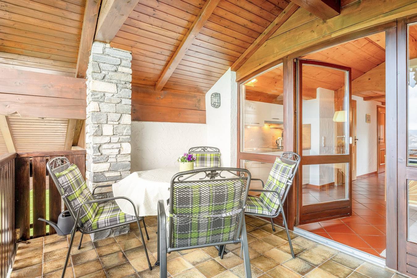 Ganze Wohnung, Ferienwohnung "Alpenblick" mit Berg-und Seeblick und Wi-Fi in Tachinger See, Waging am See