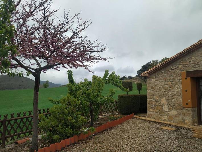 Casa rural para 5 personas, con jardín además de vistas y terraza en Els Ports - 4