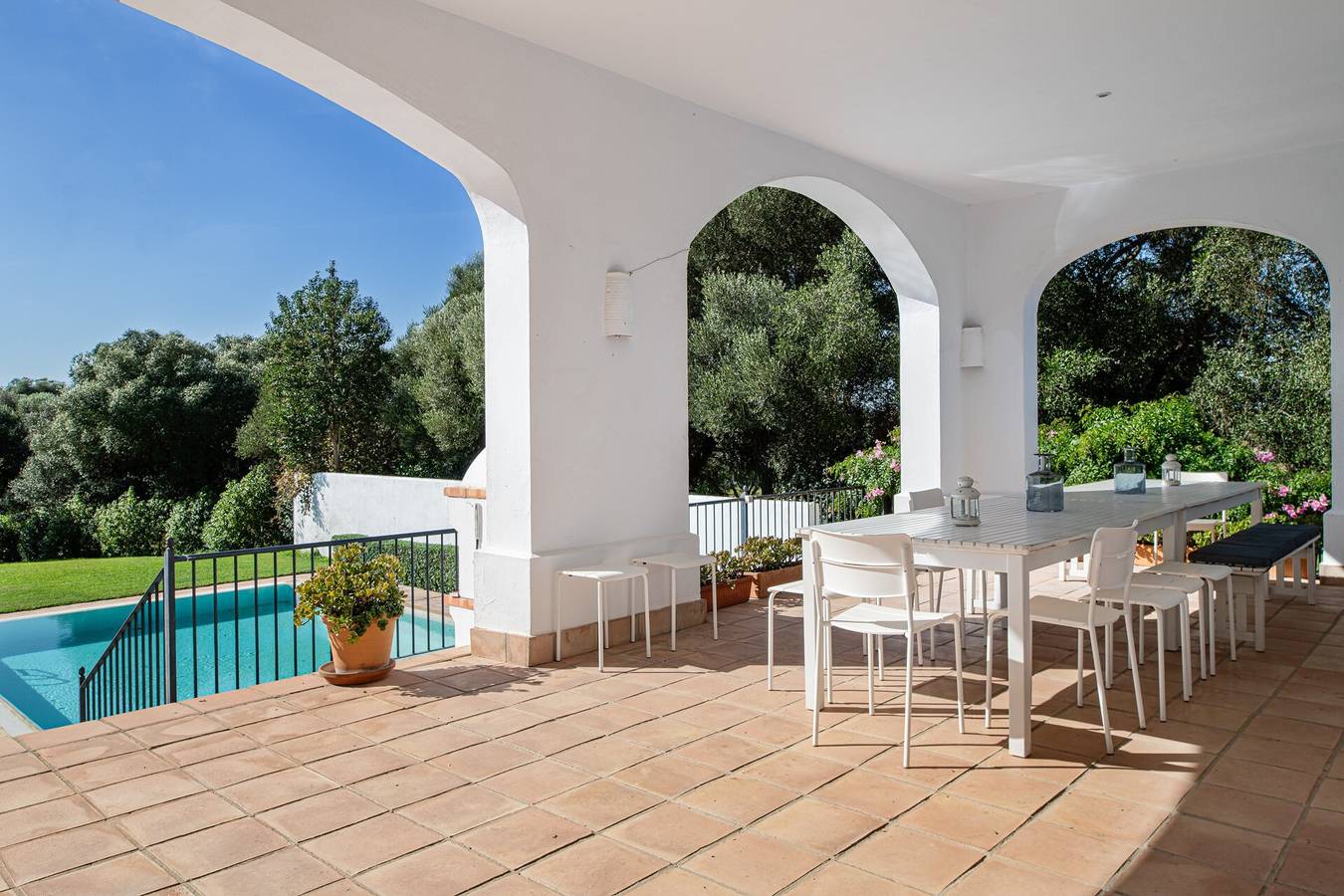 Casa de vacaciones 'Albatros' con piscina privada, Wi-Fi y aire acondicionado in Benalup-Casas Viejas, Costa de la Luz