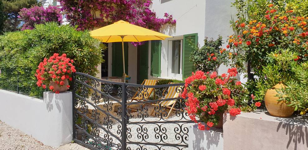 Appartement de vacances pour 7 personnes, avec terrasse et jardin