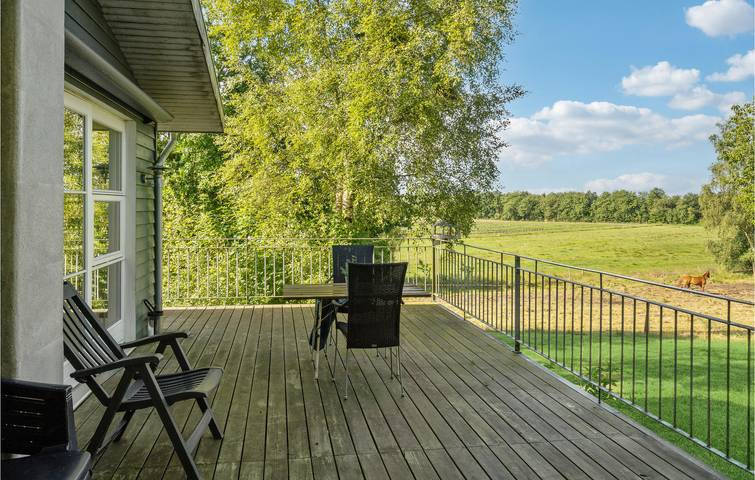 Ferienhaus für 6 Personen mit Terrasse in Vejle und Umgebung
