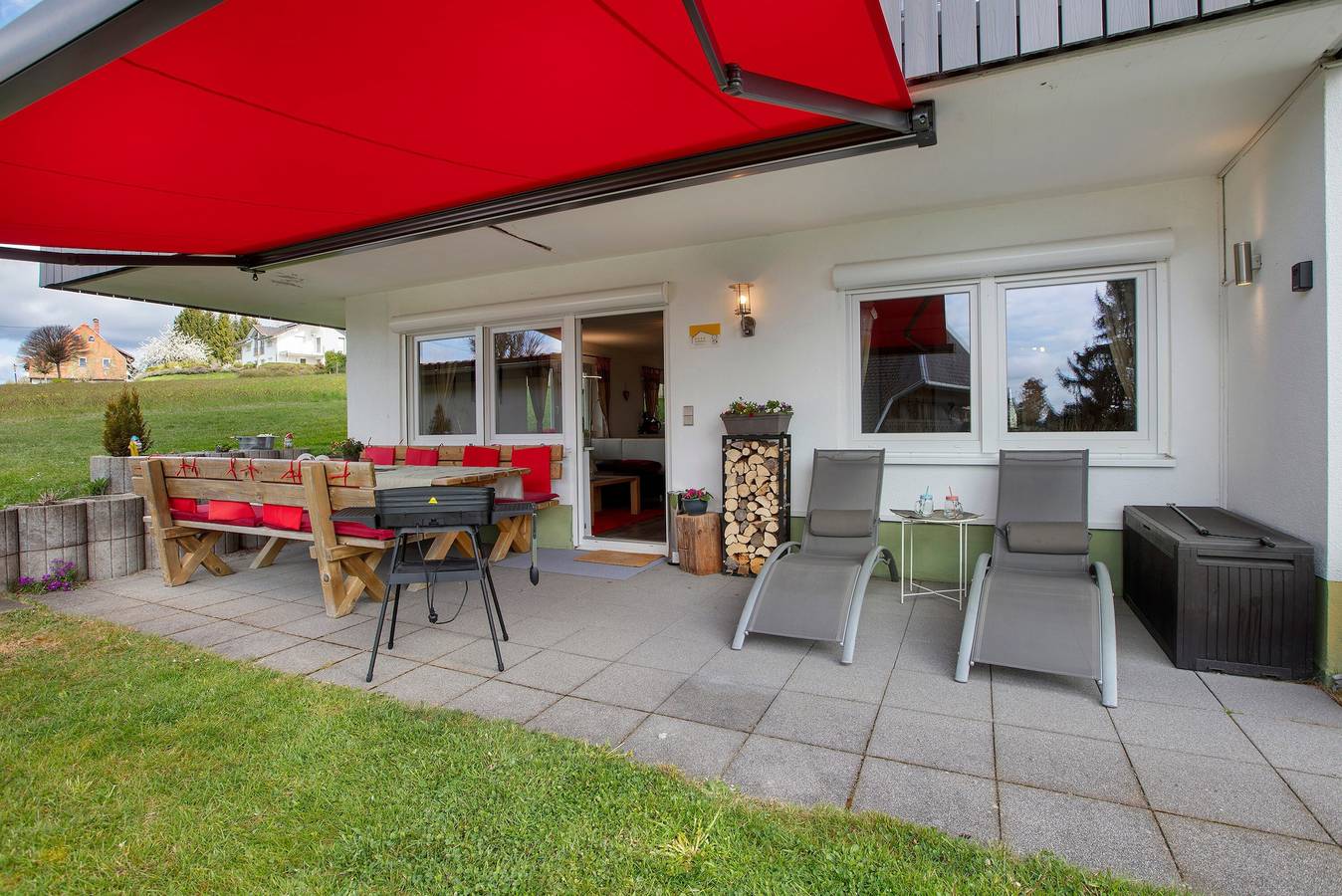 Ganze Wohnung, Ferienwohnung 'Bäumchen' mit Bergblick, Gemeinschaftsterrasse und Wi-Fi in Höchenschwand, Südschwarzwald
