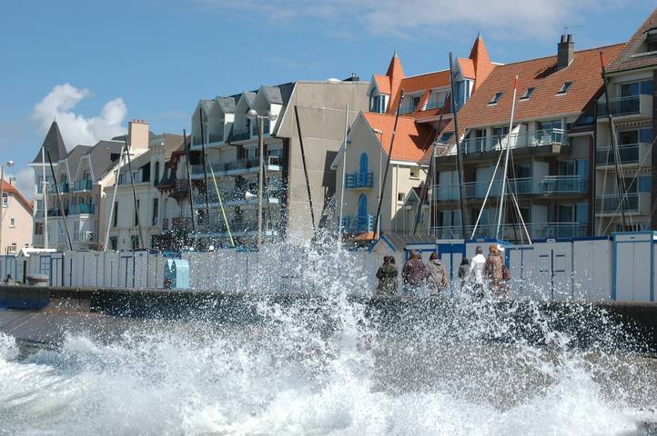 Gîte pour 4 personnes, avec terrasse dans Plage de Wimereux