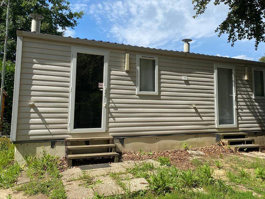 Camping La Faloise - Mobilheim 2 personen - Hotelmodul - 12 m² - 1 Zimmer in Angicourt, Oise