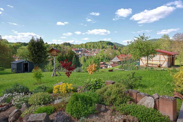 Ferienwohnung für 2 Personen, mit Garten und Ausblick in Bad Liebenstein - 3