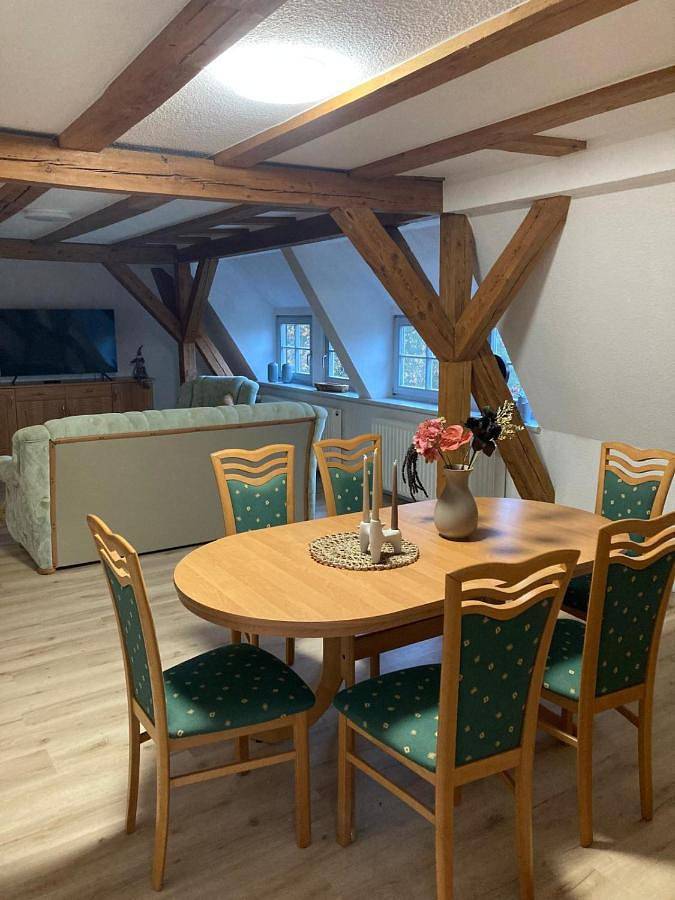 Ferienwohnung für 5 Personen, mit Garten und Sauna sowie Ausblick in Kuhlen-Wendorf - 4