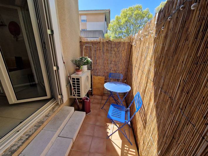 Studio pour 2 personnes, avec terrasse