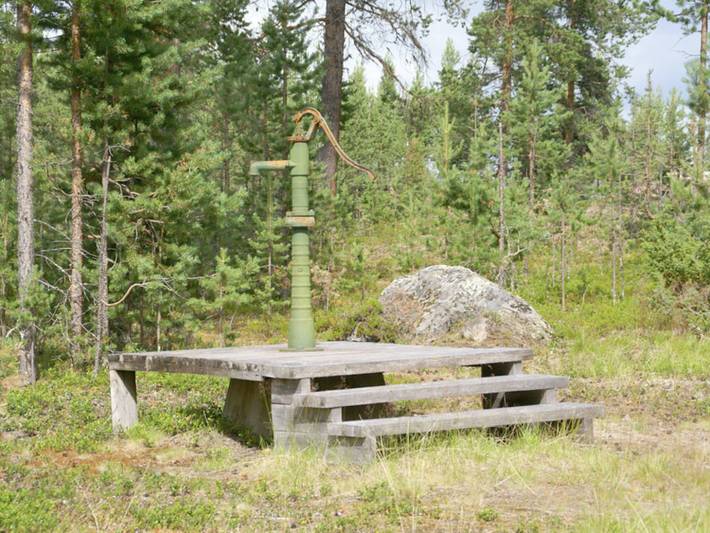 Ferienhaus für 6 Personen, mit Terrasse und Sauna sowie Seeblick in Lappland (Schweden) - 4